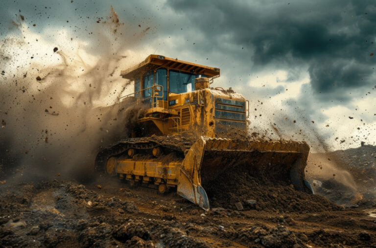 Dozer İş Makinası Alt Takım Sistemi